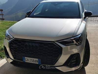 Audi Q3 Audi Q3 sportback sline quattro 150 CV (portati a cv 190)  Argento usata Tavernole sul Mella