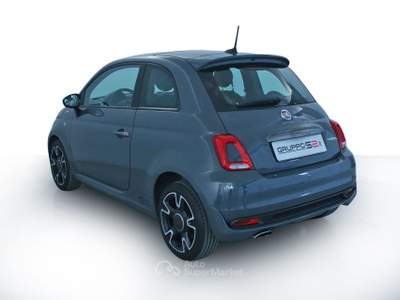 Fiat 500 1.0 70cv Hybrid Sport Tetto in vetro fisso/Climatizzatore automatico/Car Play/Android Auto su Uconnect 7" Radio Grigio usata Feltre