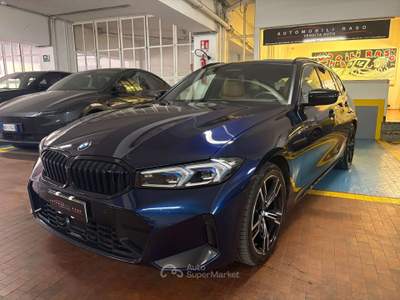 BMW Serie 3 320d 320 320 serie 3 320d touring mhev 48V Xdrive M-sport Pro Blu/Azzurro usata Milano