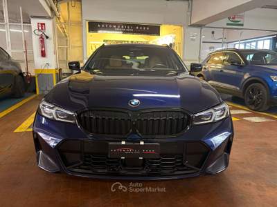 BMW Serie 3 320d 320 320 serie 3 320d touring mhev 48V Xdrive M-sport Pro Blu/Azzurro usata Milano