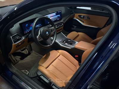 BMW Serie 3 320d 320 320 serie 3 320d touring mhev 48V Xdrive M-sport Pro Blu/Azzurro usata Milano