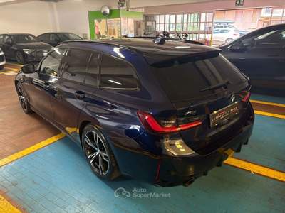 BMW Serie 3 320d 320 320 serie 3 320d touring mhev 48V Xdrive M-sport Pro Blu/Azzurro usata Milano