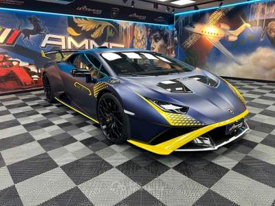 Lamborghini Huracán Huracan 5.2V10 STO RWD Coupe (002) Blu/Azzurro usata Calenzano