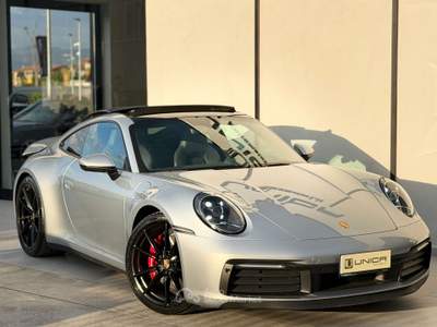 Porsche 911 911 COUPE' 3.0 450 CV CARRERA 4S auto PDK PASM ITALIANA Argento usata Pomigliano d'Arco