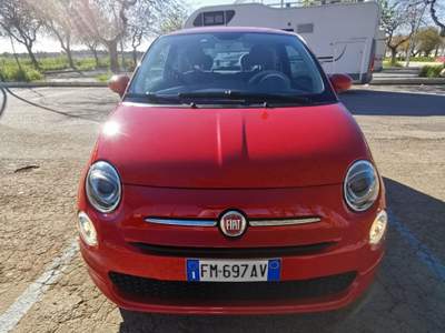 Fiat 500 1.2 Lounge NEOPATENTATI 2017 Rosso usata Barletta