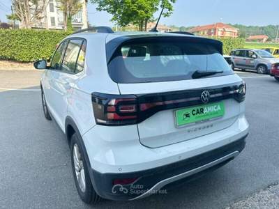 Volkswagen T-Cross T-Cross 1.0 TSI Style BMT Bianco usata Asti
