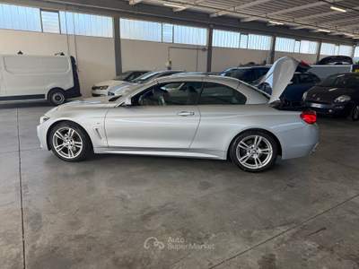 BMW Serie 4 Gran Coupé 420d BMW 420 D Cabrio PACCHETTO M SPORT Anno 218 con soli 87000 KM Argento usata Ponsacco