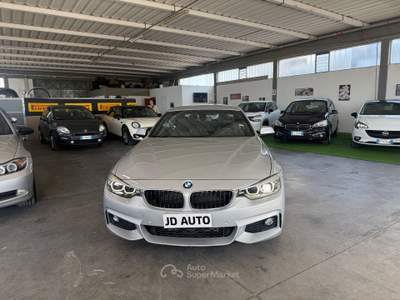 BMW Serie 4 Gran Coupé 420d BMW 420 D Cabrio PACCHETTO M SPORT Anno 218 con soli 87000 KM Argento usata Ponsacco