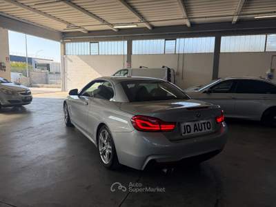 BMW Serie 4 Gran Coupé 420d BMW 420 D Cabrio PACCHETTO M SPORT Anno 218 con soli 87000 KM Argento usata Ponsacco