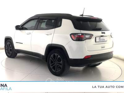 Jeep Compass  - compass 1.6 mjt 80 anniversario 2wd 130cv Bianco usata Marcianise