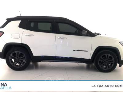 Jeep Compass  - compass 1.6 mjt 80 anniversario 2wd 130cv Bianco usata Marcianise