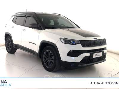 Jeep Compass  - compass 1.6 mjt 80 anniversario 2wd 130cv Bianco usata Marcianise