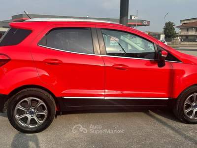 Ford EcoSport Ecoblue 100 CV TitaniumStart&amp;Stop Rosso usata Carmagnola