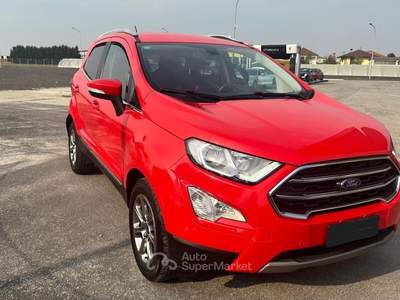 Ford EcoSport Ecoblue 100 CV TitaniumStart&amp;Stop Rosso usata Carmagnola