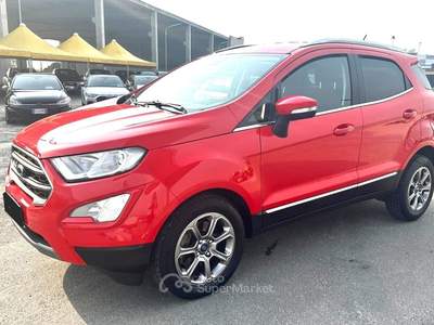 Ford EcoSport Ecoblue 100 CV TitaniumStart&amp;Stop Rosso usata Carmagnola