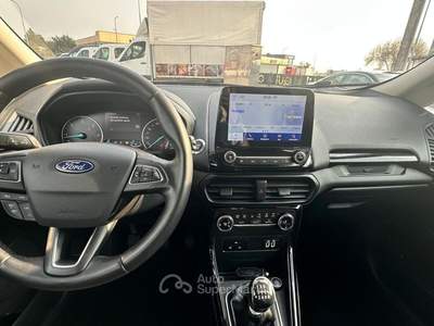 Ford EcoSport Ecoblue 100 CV TitaniumStart&amp;Stop Rosso usata Carmagnola