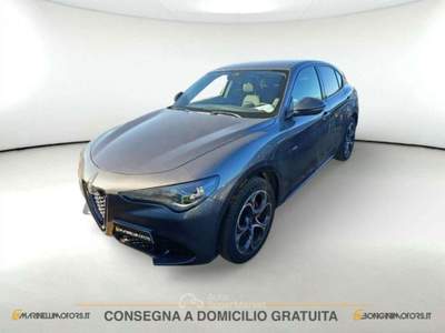 Alfa Romeo Stelvio 2.2 TURBODIESEL 210 CV AT8 Q4 VELOCE Grigio usata Lendinara