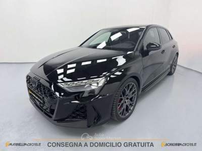 Audi RS 3 SPB TFSI QUATTRO S TRONIC CARBO SCARICO RS STRONIC SPORT BACK SPORTBACK Nero usata Lendinara
