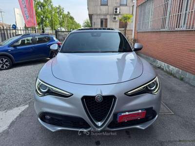 Alfa Romeo Stelvio 2.2 t Executive AT8 Q4 210cv auto TETTO PELLE Grigio usata Cernusco sul Naviglio