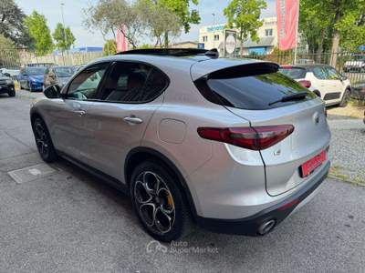 Alfa Romeo Stelvio 2.2 t Executive AT8 Q4 210cv auto TETTO PELLE Grigio usata Cernusco sul Naviglio