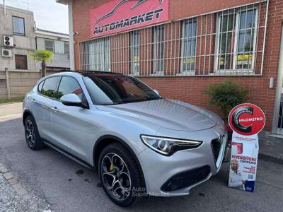 Alfa Romeo Stelvio 2.2 t Executive AT8 Q4 210cv auto TETTO PELLE Grigio usata Cernusco sul Naviglio