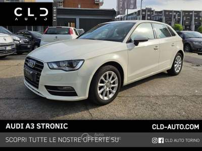 Audi A3 1.6 TDI  S tronic  S.Back Bianco usata Torino