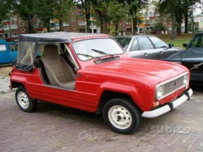 Renault 4 AUTO ISCRITTA ASI COME VEICOLO RARO Rosso usata CHIVASSO