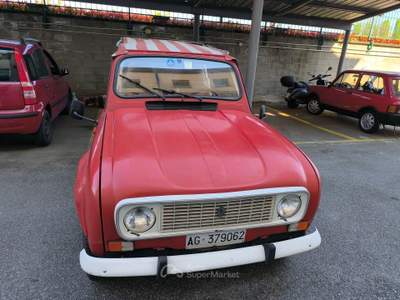 Renault 4 AUTO ISCRITTA ASI COME VEICOLO RARO Rosso usata CHIVASSO