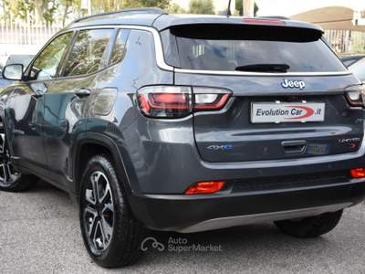 Jeep Compass 1.3 Turbo T4 190 CV PHEV AT6 4xe Business Plus Grigio usata Roma