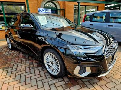 Audi A3 SPB 35 TFSI MHEV S tronic Business Advanced Nero usata Bisuschio