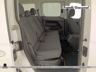 Volkswagen Caddy 1.5 tsi 114cv space / Focaccia trasporto disabili Bianco usata Milano