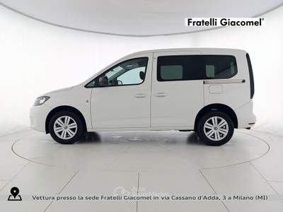 Volkswagen Caddy 1.5 tsi 114cv space / Focaccia trasporto disabili Bianco usata Milano