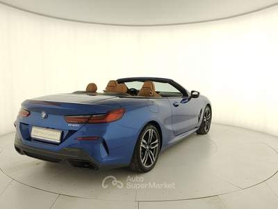 BMW Serie 8 840i 840i cabrio xdrive auto Blu/Azzurro usata Cuneo
