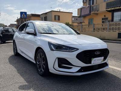 Ford Focus Focus 1.0t ecoboost h ST-Line X 125cv Bianco usata Fiumicino