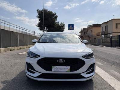 Ford Focus Focus 1.0t ecoboost h ST-Line X 125cv Bianco usata Fiumicino