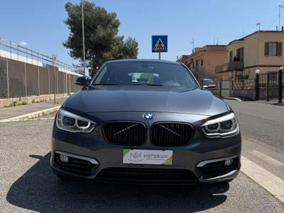 BMW Serie 1 135i d Urban 5p auto Grigio usata Fiumicino