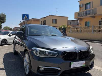 BMW Serie 1 135i d Urban 5p auto Grigio usata Fiumicino