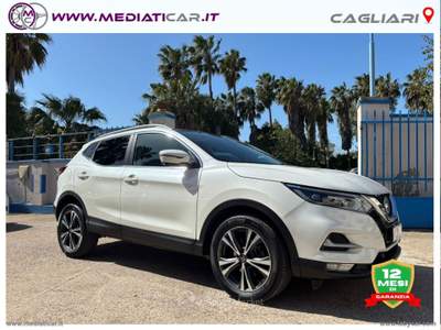 Nissan Qashqai Qashqai 1.5 dCi 115 CV DCT N-Connecta Bianco usata Cagliari