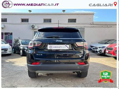 Jeep Compass Compass 2.0 Mjt II aut. 4WD Limited Nero usata Cagliari