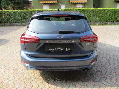 Ford Focus 1.0 EcoBoost Hybrid 125CV Powershift SW ST-Line De Blu/Azzurro usata VILLASANTA