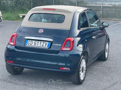Fiat 500 1.0 Hybrid Lounge Euro 6 D 6 Marce Blu/Azzurro usata Fiumicino
