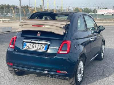 Fiat 500 1.0 Hybrid Lounge Euro 6 D 6 Marce Blu/Azzurro usata Fiumicino