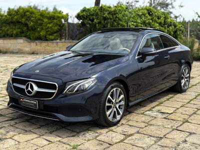 Mercedes-Benz Classe E d 4Matic Sport (Tetto/Navi/Retro/Pelle/Led) Blu/Azzurro usata Castellaneta