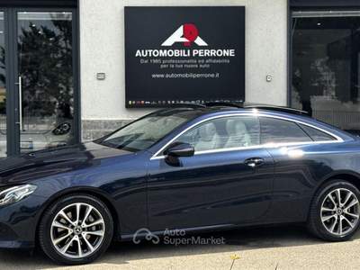 Mercedes-Benz Classe E d 4Matic Sport (Tetto/Navi/Retro/Pelle/Led) Blu/Azzurro usata Castellaneta