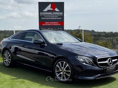 Mercedes-Benz Classe E d 4Matic Sport (Tetto/Navi/Retro/Pelle/Led) Blu/Azzurro usata Castellaneta