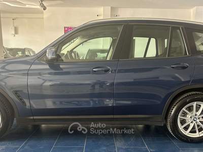 BMW X3 X3 sdrive18d Business Advantage 150cv SOLI 48.000 KM Blu/Azzurro usata Montecorvino Pugliano