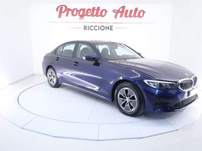 BMW Serie 3 318d 318 Serie 3 G20 Berlina 318d mhev 48V Business Advantage auto CARPLAY LED NAVI Blu/Azzurro usata Riccione