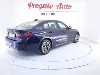 BMW Serie 3 318d 318 Serie 3 G20 Berlina 318d mhev 48V Business Advantage auto CARPLAY LED NAVI Blu/Azzurro usata Riccione