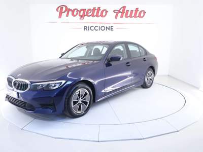 BMW Serie 3 318d 318 Serie 3 G20 Berlina 318d mhev 48V Business Advantage auto CARPLAY LED NAVI Blu/Azzurro usata Riccione