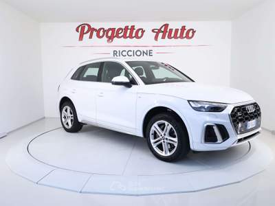 Audi Q5 Q5 40 tdi mhev S line Plus quattro s-tronic ADAS Bianco usata Riccione